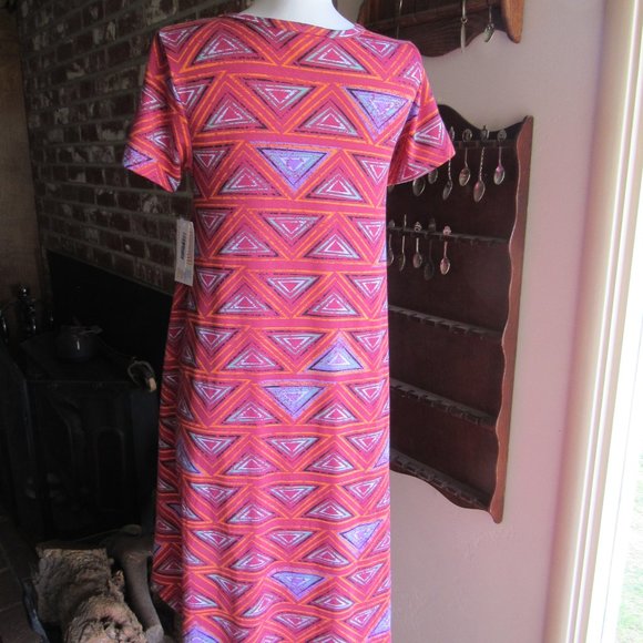 LulaRoe Carly Dress XXS New with Tags - Picture 2 of 4